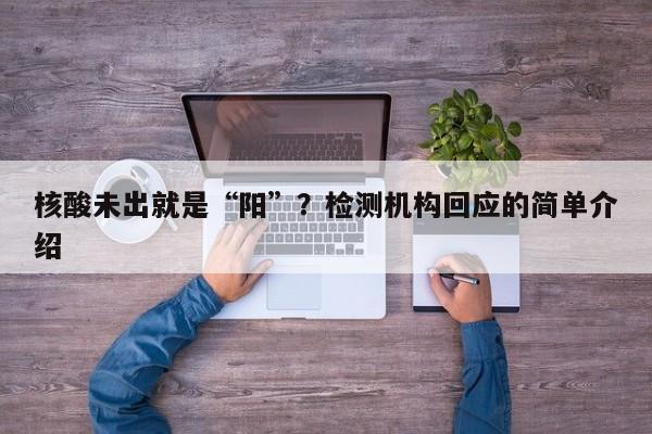 核酸未出就是“阳”？检测机构回应的简单介绍